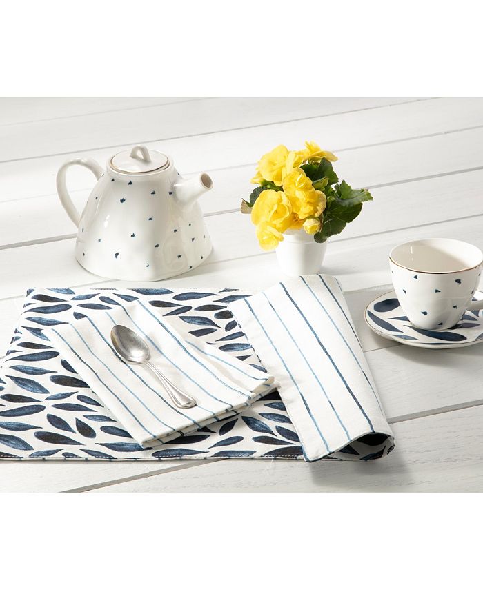 Bay Leaf Napkins, Set of 2