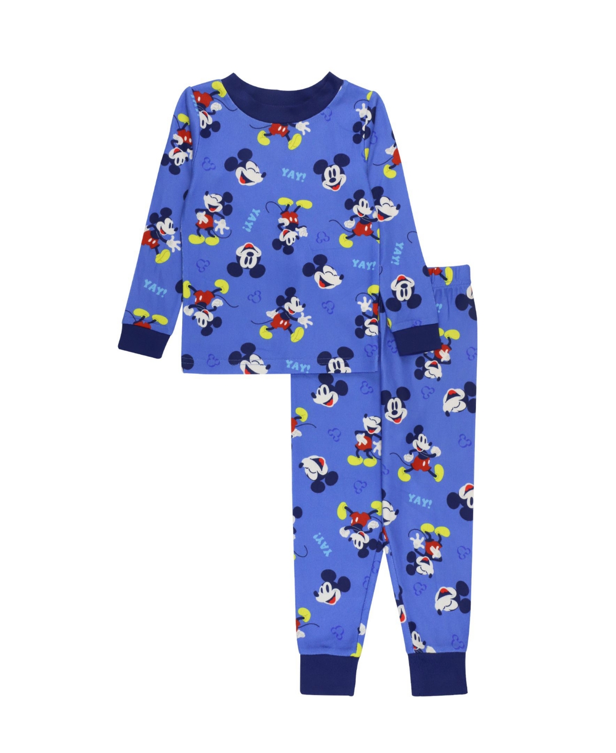 Ame Toddler Boys Mickey Mouse Pajamas, 2 Piece Set In Assorted
