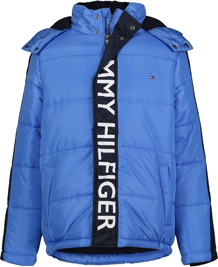 Tommy Hilfiger Toddler Boys Graphic Long Sleeves Puffer Jacket Macy's