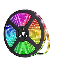 Color LED Strip with Remote, 10'