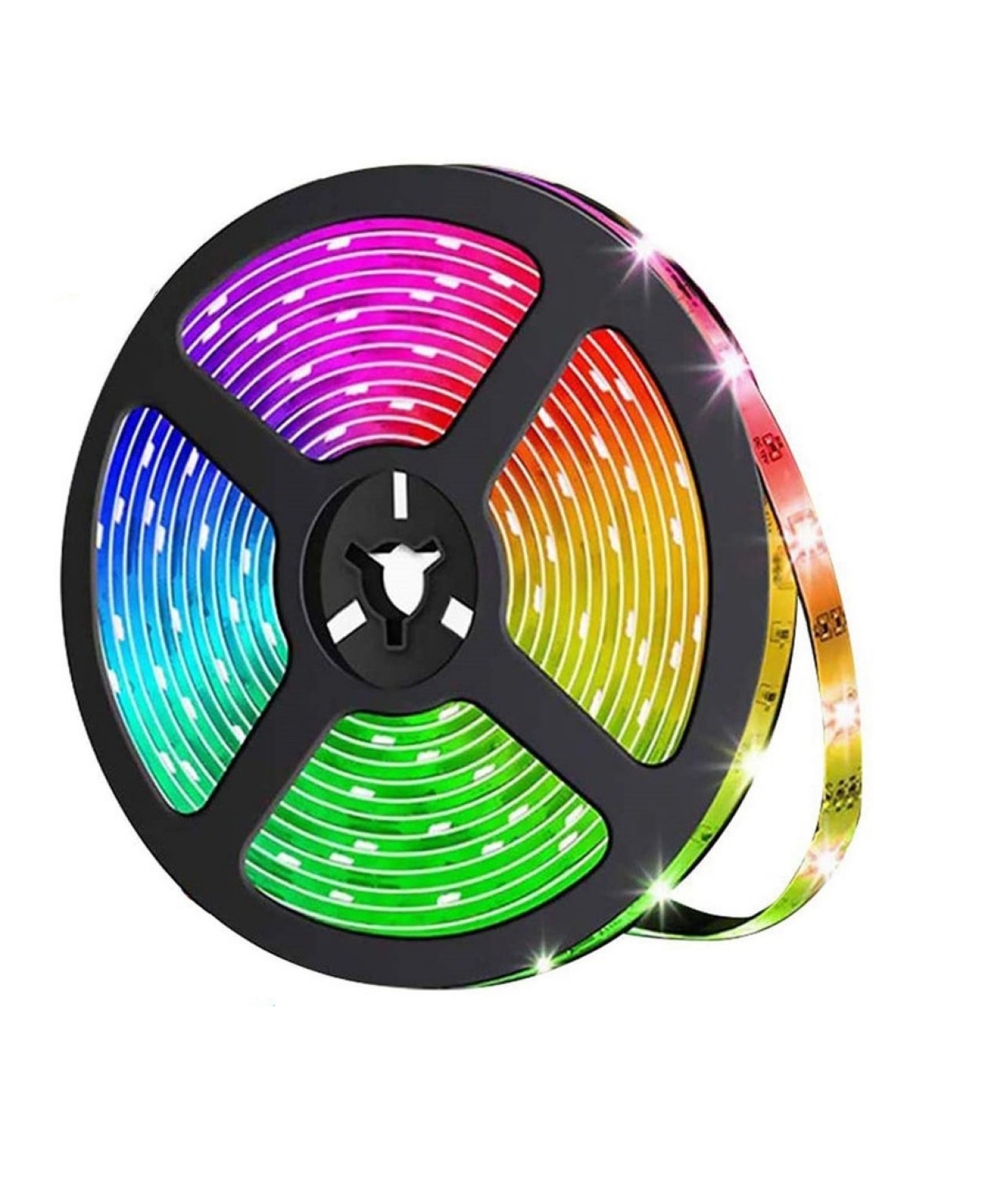 Gabba Goods Color Led Strip With Remote, 10' In Multi-rgb