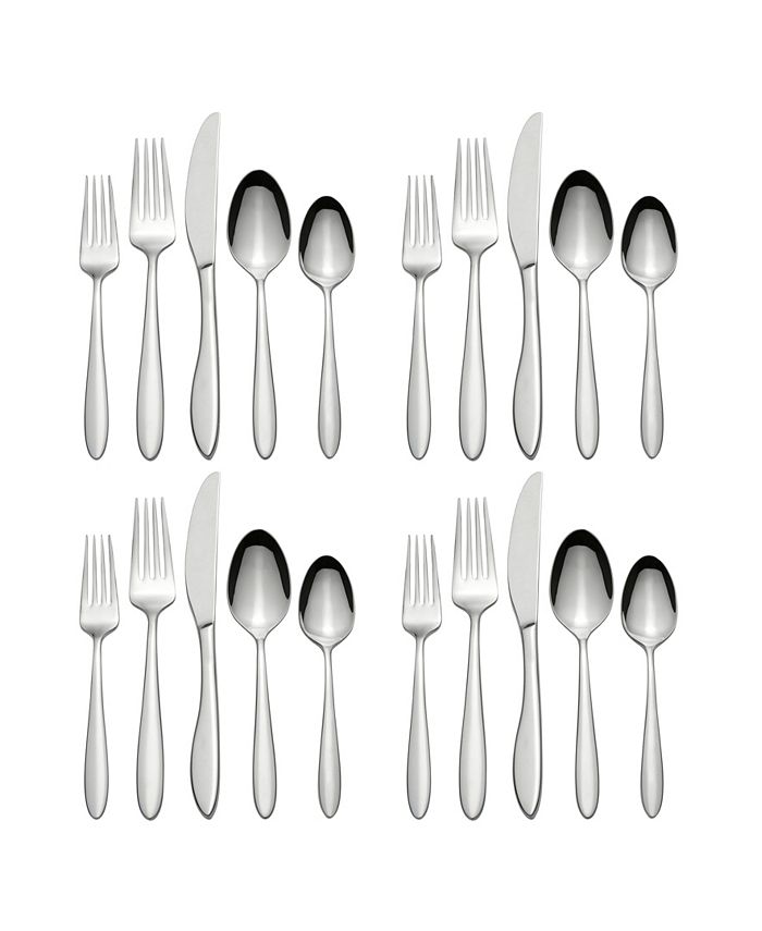 Oneida Mooncrest Flatware Set, 20 Piece Macy's