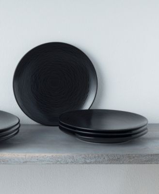 Swirl Coupe Salad Plates, Set of 4