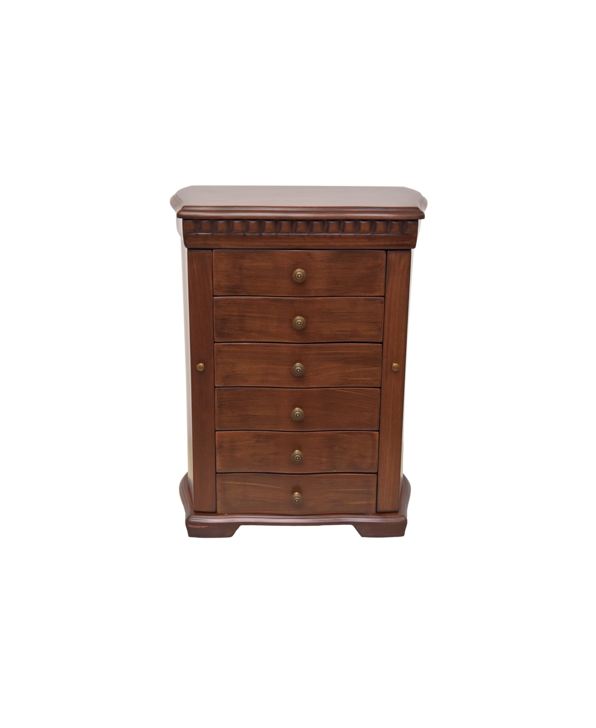 Traditional Large Jewelry Box - Brown