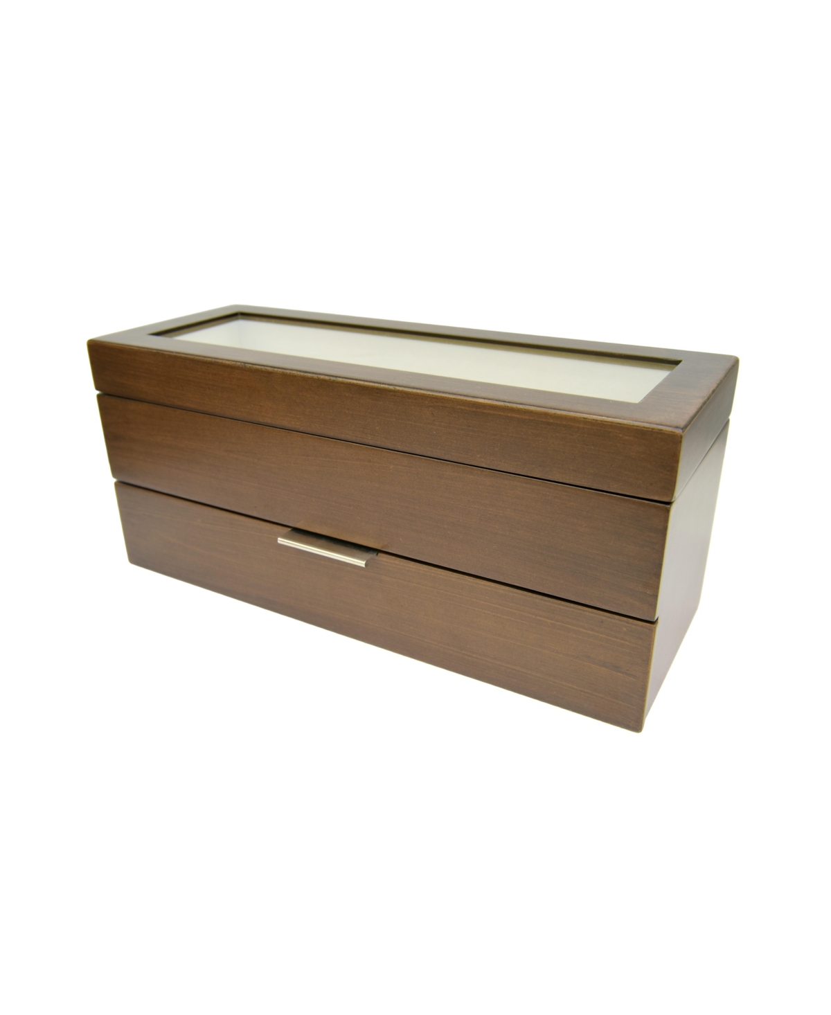 Brushed Watch Box - Brown