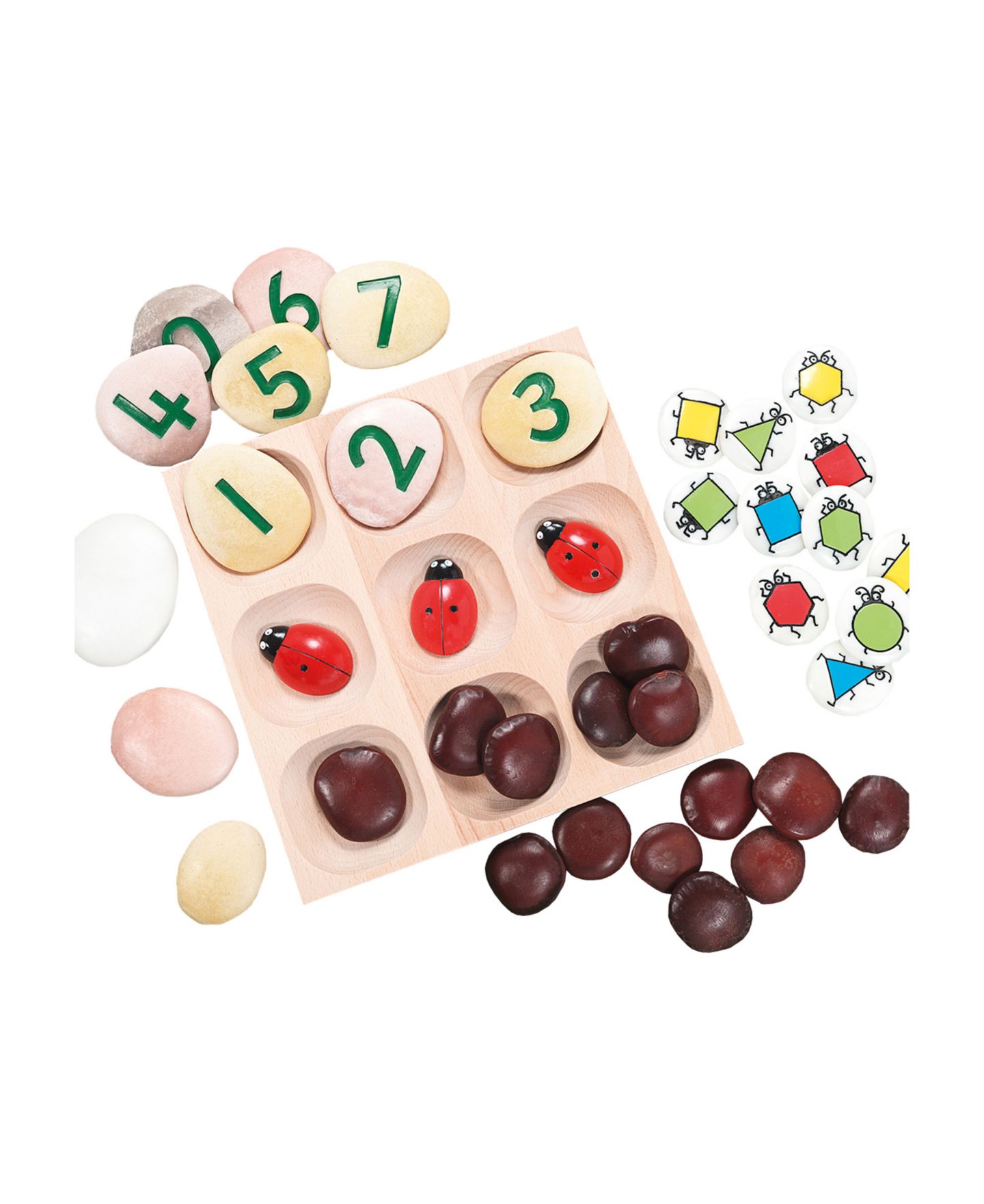Детская игрушка Yellow Door Natural Sorting Tray — фото 2