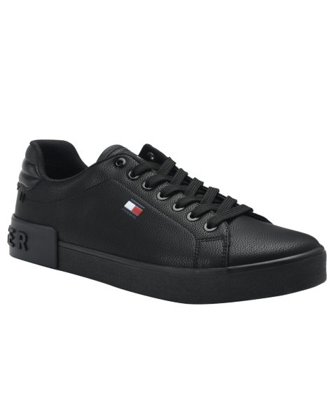 Мужские кроссовки Tommy Hilfiger Rezz Lace Up Low Top, цвет: Чёрный