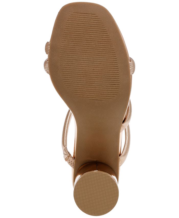 Dv Dolce Vita Women's Myla Strappy Block Heel Sandals Brown Size 8 M main image 1