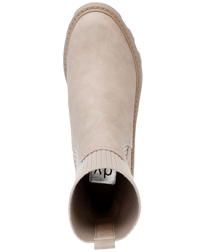 DV Dolce Vita Women's Villa Fashion Bootie - Lug Sole Sock Boot