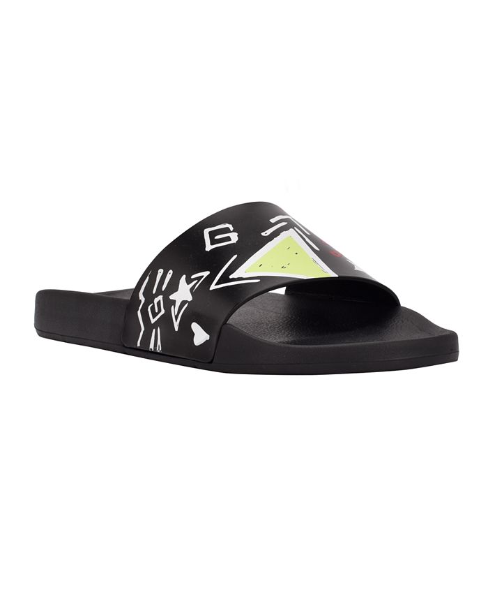 Guess flip flops macy's hotsell