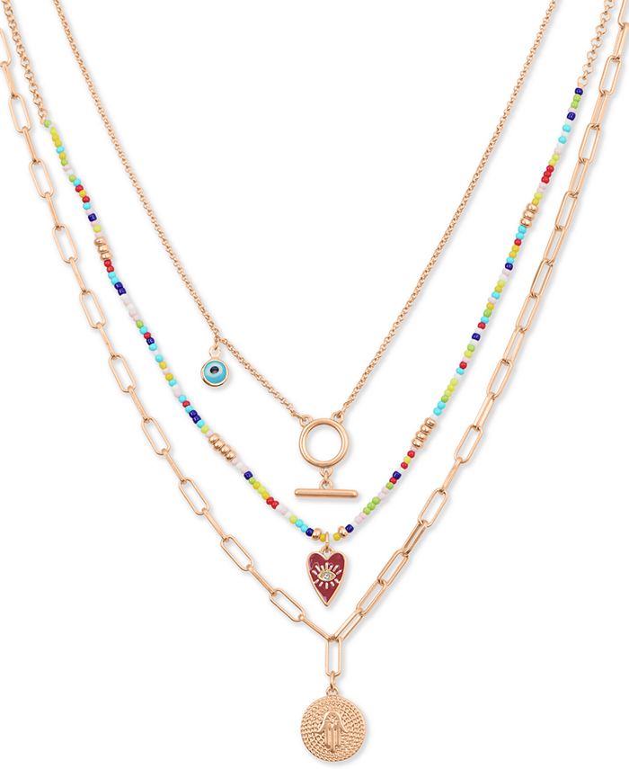 Lucky brand hamsa necklace online
