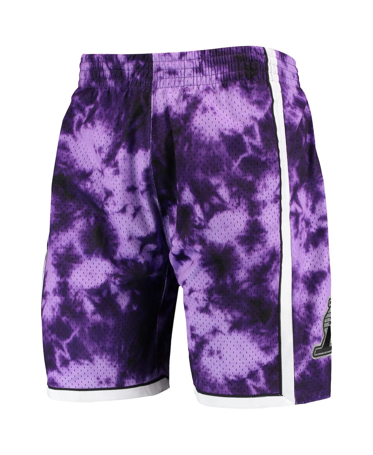 Mitchell & Ness Men's  Purple Los Angeles Lakers Hardwood Classics 2009 Galaxy Swingman Shorts In Purple