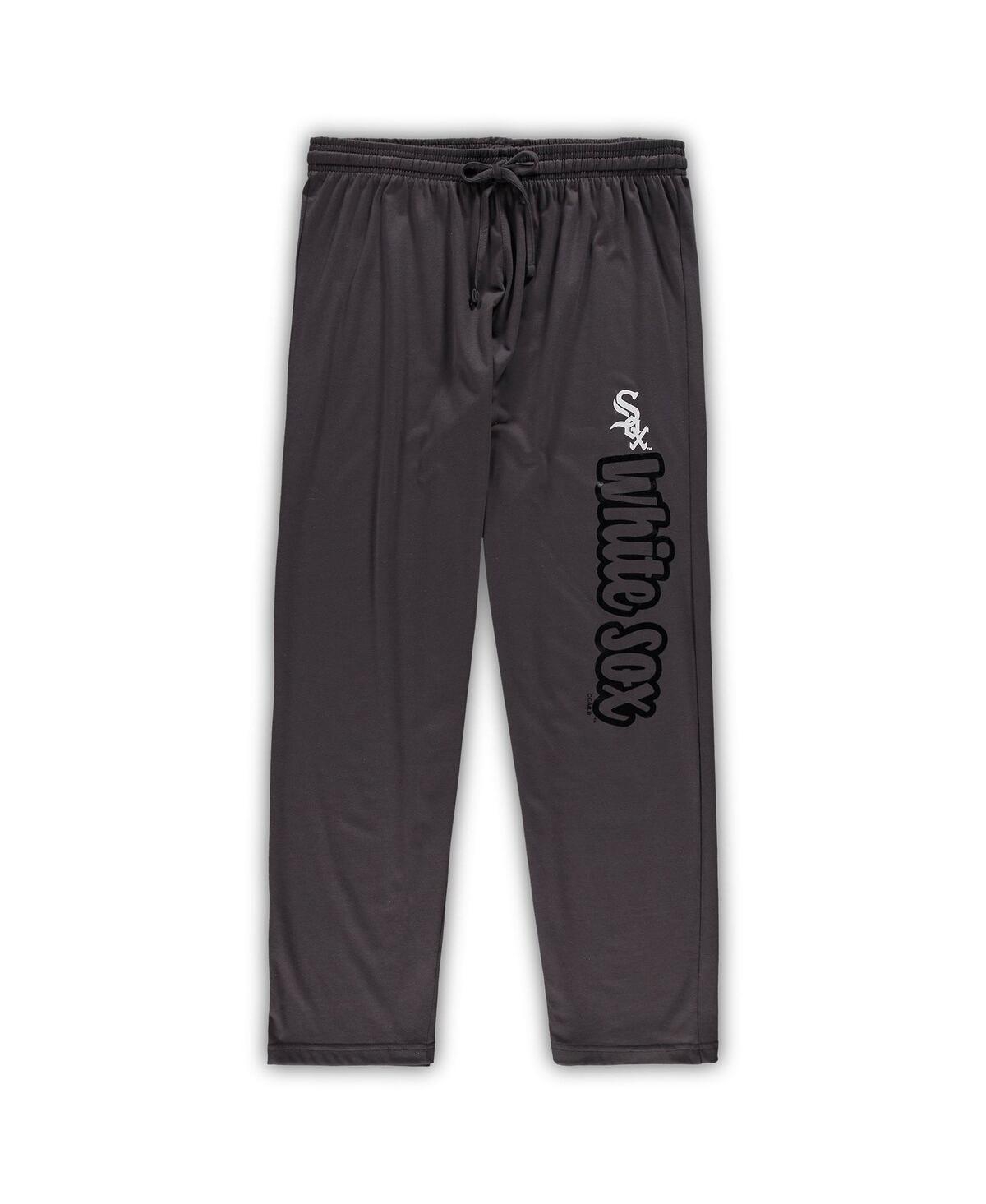 Concepts Sport Women's  Charcoal Chicago White Sox Plus Size Jersey Tank Top And Pants Sleep Set In Charcoal