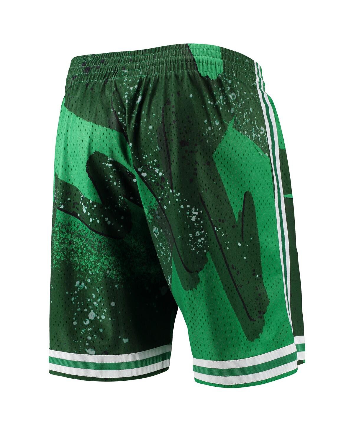 Mitchell & Ness Men's  Kelly Green Boston Celtics Hardwood Classics 1985 Hyper Hoops Swingman Shorts In Kelly Green