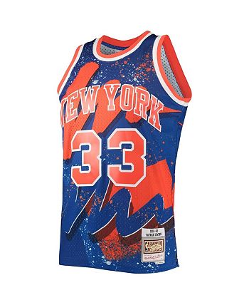 New York Knicks Mitchell & Ness Hardwood Classics 1991 Hyper Hoops Swingman  Shorts - Blue