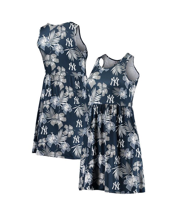 Women's FOCO Navy New York Yankees Floral Sundress Size: Small