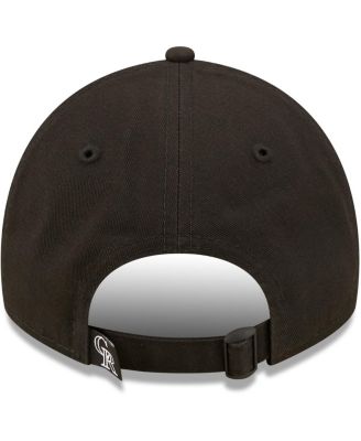 Men's Colorado Rockies Black on Black Core Classic 2.0 9TWENTY Adjustable Hat