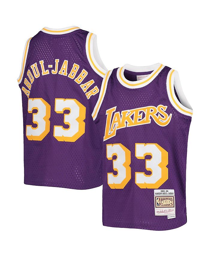 Los Angeles Lakers (Fisher 2) Mitchell & Ness Yellow & Purple Basketball  Jersey