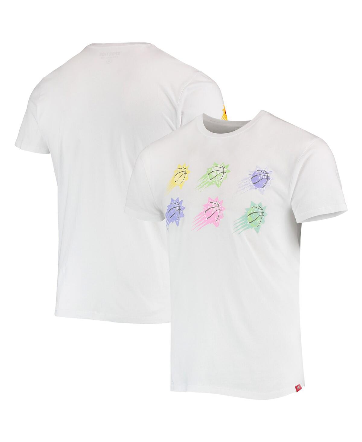 Sportiqe Men's  White Phoenix Suns Street Capsule Bingham T-shirt