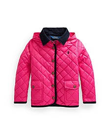 Little and Toddler Girls Long Sleeves Water-Resistant Barn Jacket