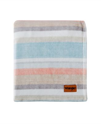 Glen Canyon Stripe Ultra Soft Plush Blanket, Twin