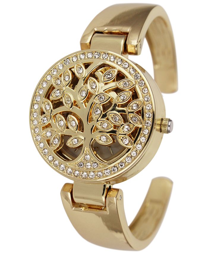 Cuff bracelet sales watch women's