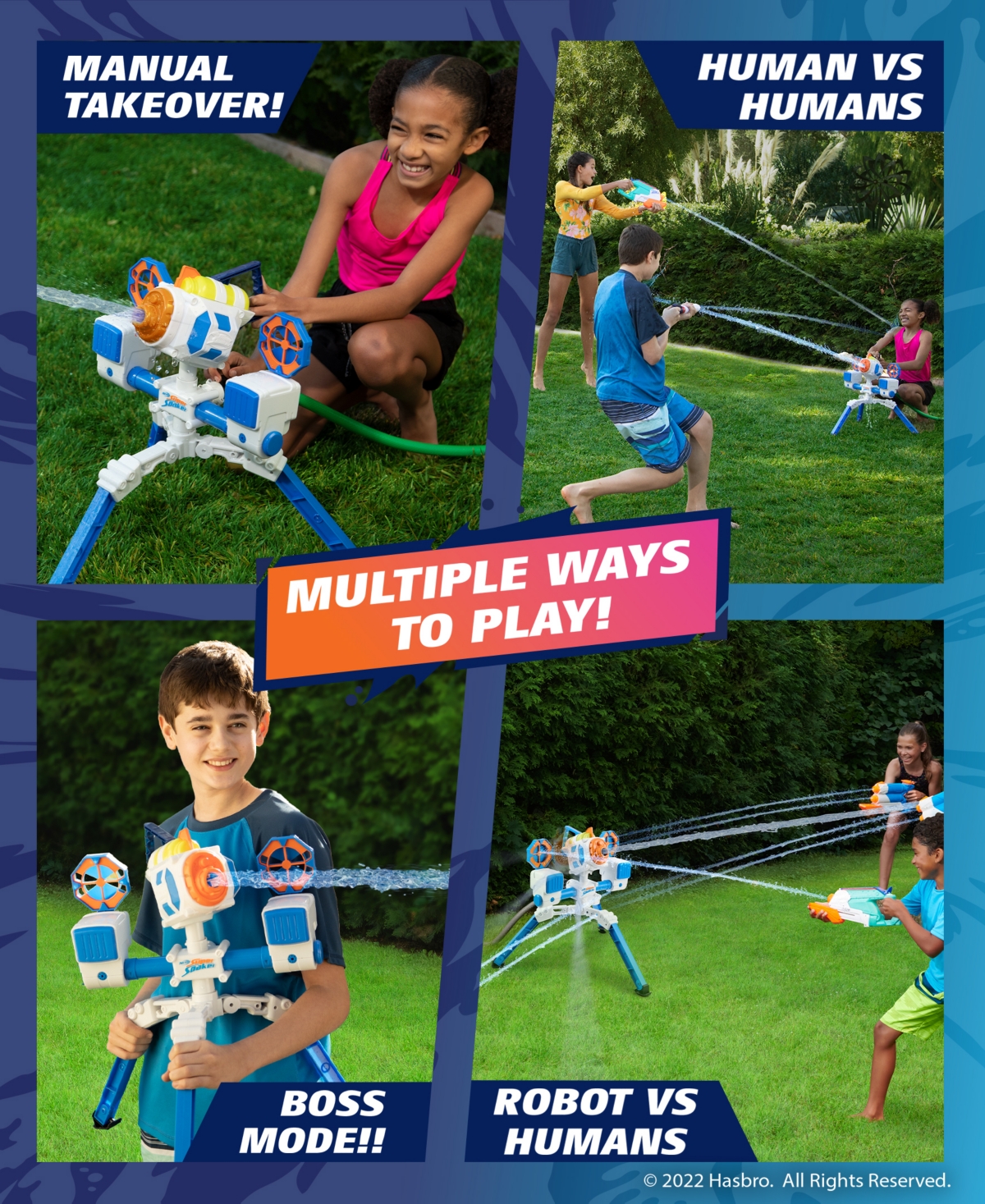 Nerf Super Soaker Roboblaster By Wowwee In Multicolor