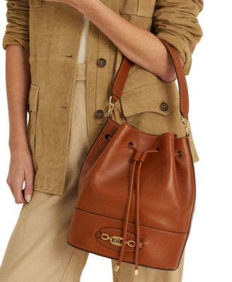 Lauren Ralph Lauren - Leather Large Andie Drawstring Bag