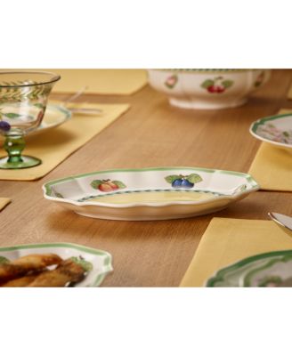  French Garden Gravy Boat Tray
