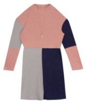Color block dress macys discount