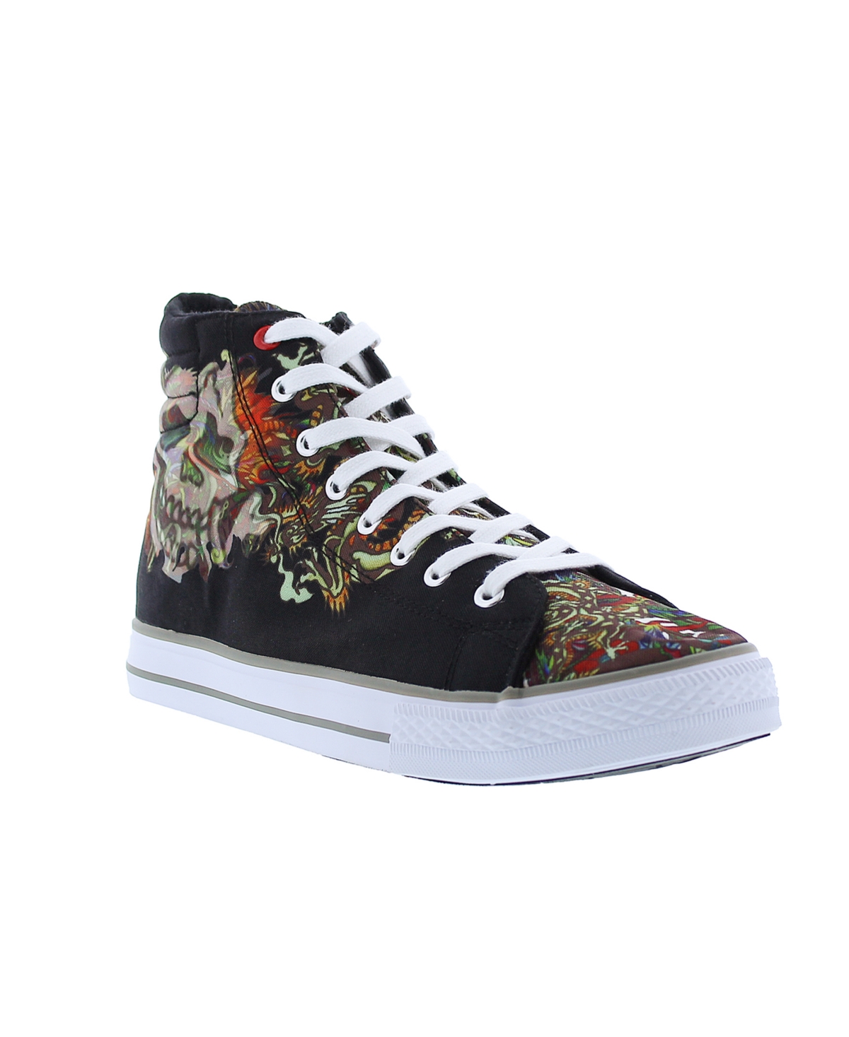 Ed Hardy Men's Still Life High Top Sneakers Men's Shoes