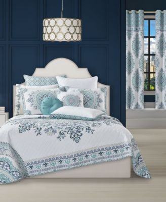 Royal Court Afton Quilt Sets Bedding In Blue