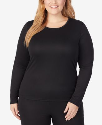 Cuddl Duds - Plus Size Climatesmart&reg; Top