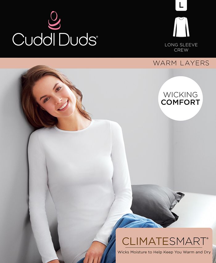 Cuddl Duds Plus Size Climatesmart® Top Macy's