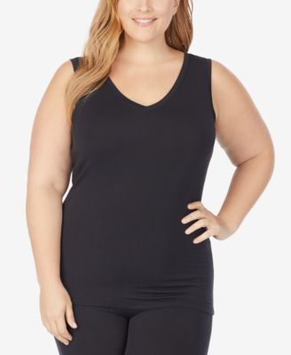 Plus Size Softwear with Stretch Reversible Tank Top