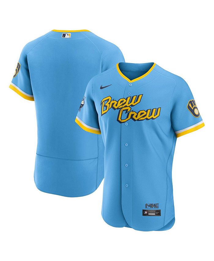 Milwaukee Brewers Nike Women's Home Blank Replica Jersey