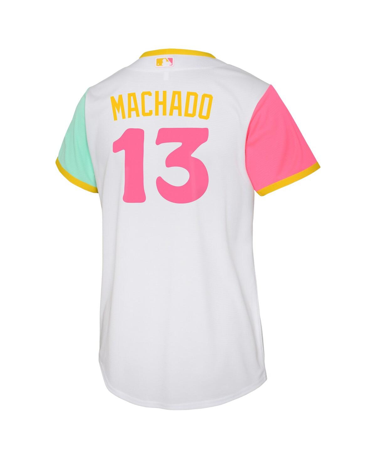 Toddler Boys and Girls Nike Manny MachadoSan Diego Padres City Connect Replica Player Jersey - White