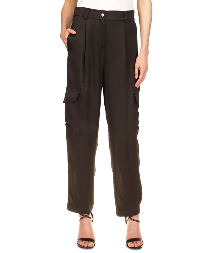 Michael Kors Women's Satin Cargo Pants - Macy's