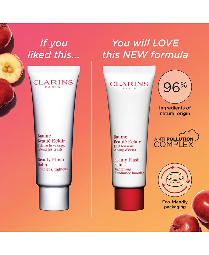 Clarins Beauty Flash Balm Mask, Primer, Radiance Booster Macy's