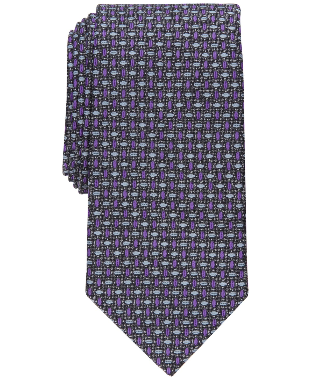 Men's Hillern Neat Tie - Purple