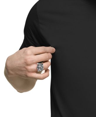 EFFY&reg; Men's Tiger Ring in Sterling Silver