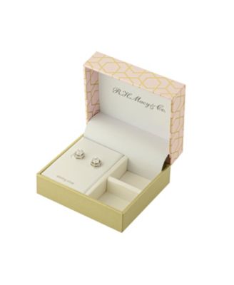 Cubic Zirconia Post Stud Earrings
