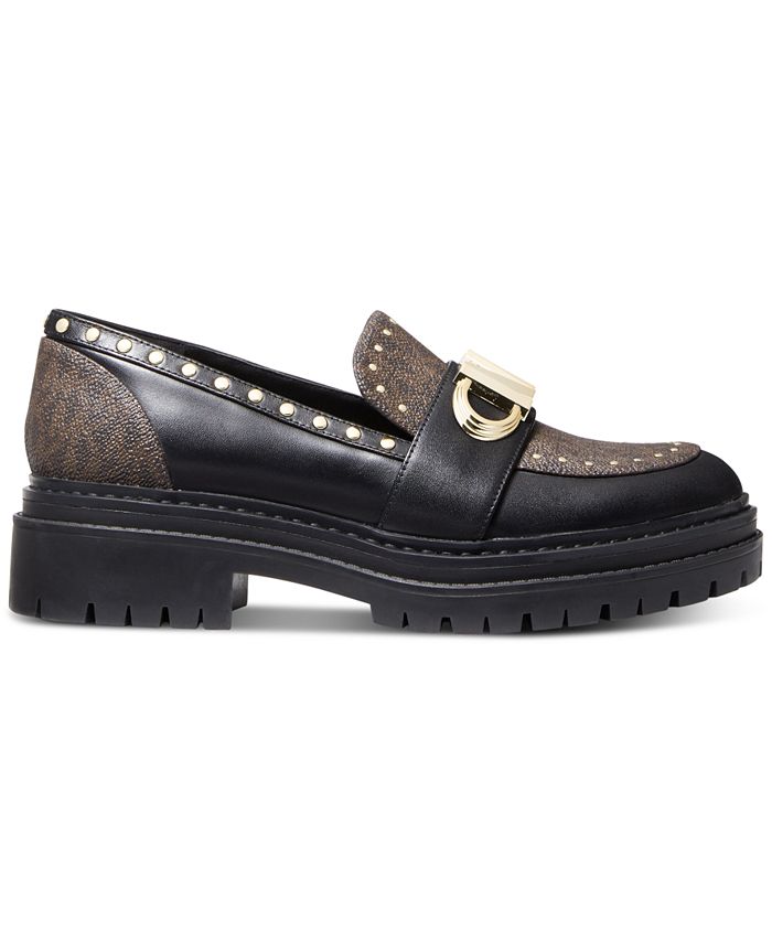 Michael Kors Womens Parker Lug Sole Loafers & Reviews - Flats & Loafers ...