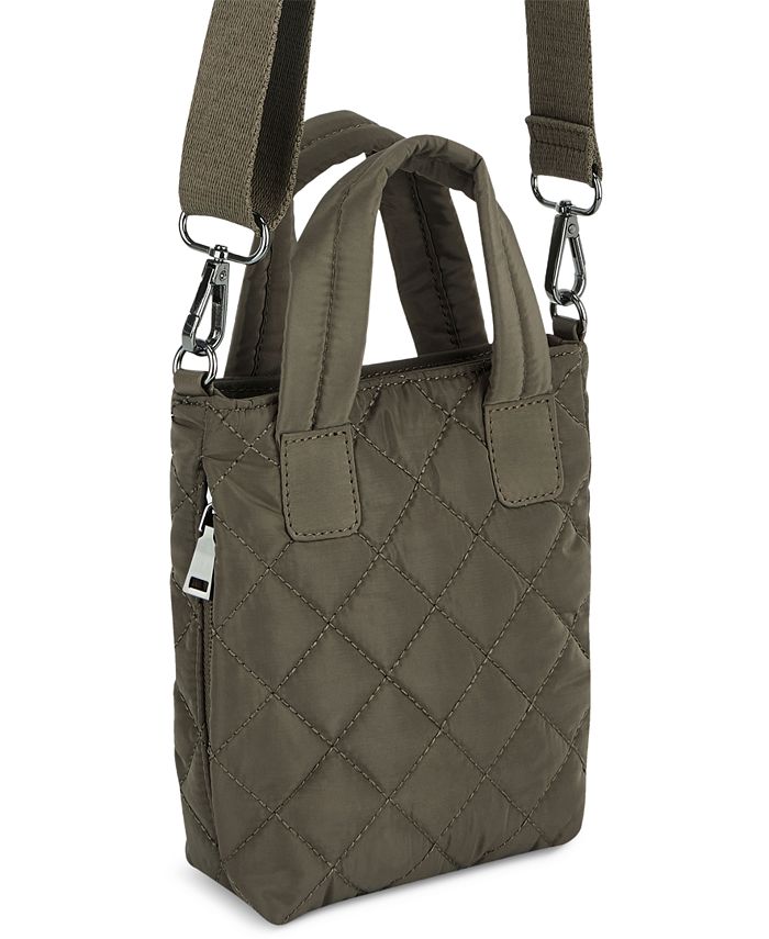 INC International Concepts Nylon Rachell Quilted Crossbody, Created for