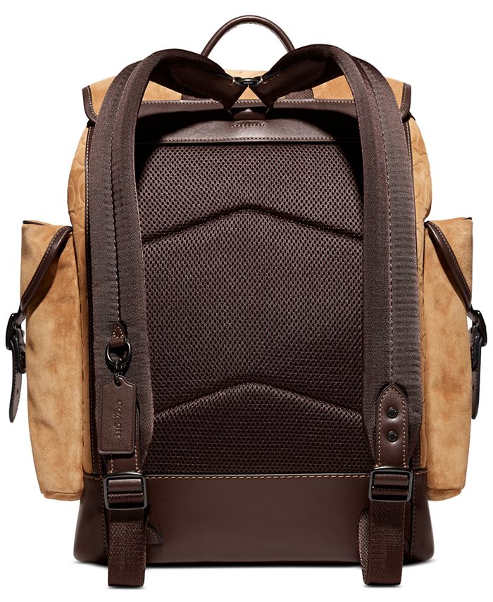 COACH Hitch Logo Backpack Macy's
