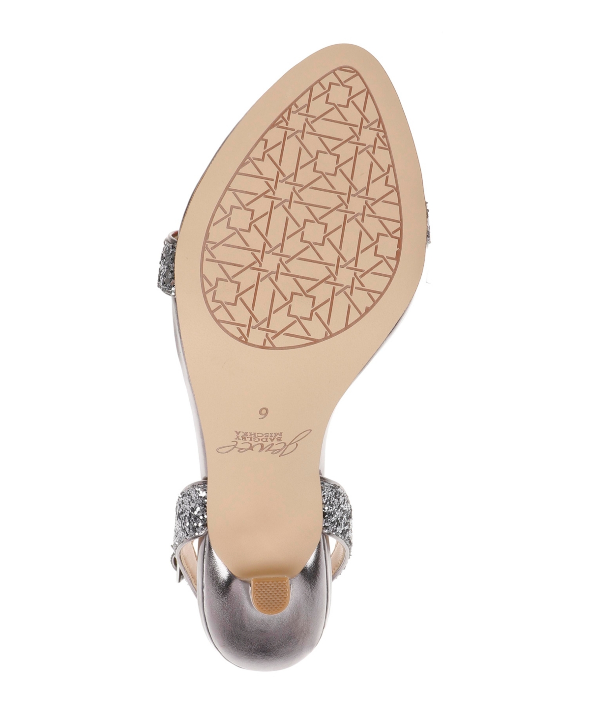 Jewel Badgley Mischka Women's Ojai Ii Almond Toe Stiletto Evening Sandals