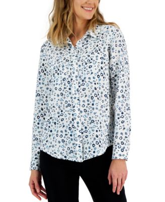 Alfani - Women's Button-Front Shirt