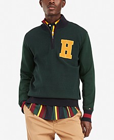 Men's Varsity Quarter-Zip Sweater