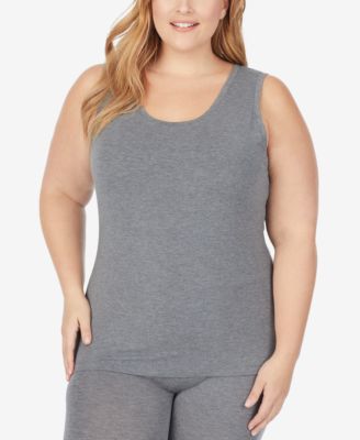 Plus Size Softwear with Stretch Reversible Tank Top
