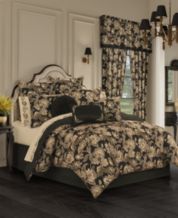 Black Floral Comforters - Macy's